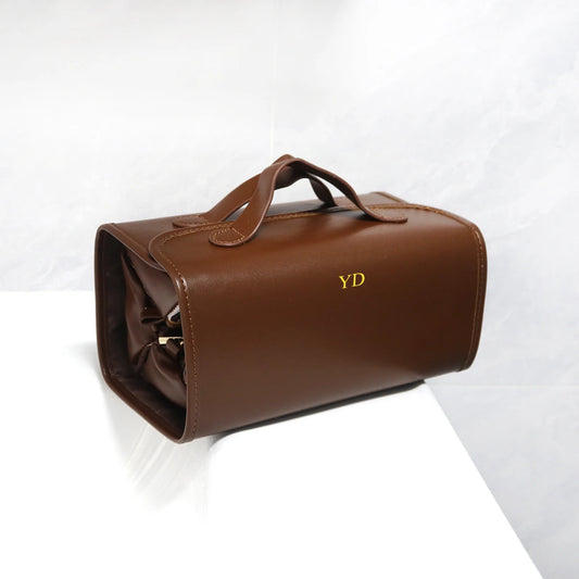 Personalized Travel Cosmetic Bag Set – Waterproof & Removable Makeup Organizer Set for Women