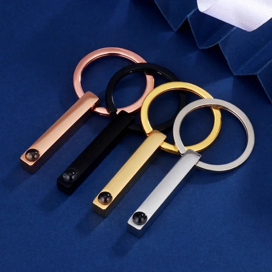 Personalized Photo Projection Keychain – Unique gift for special memories