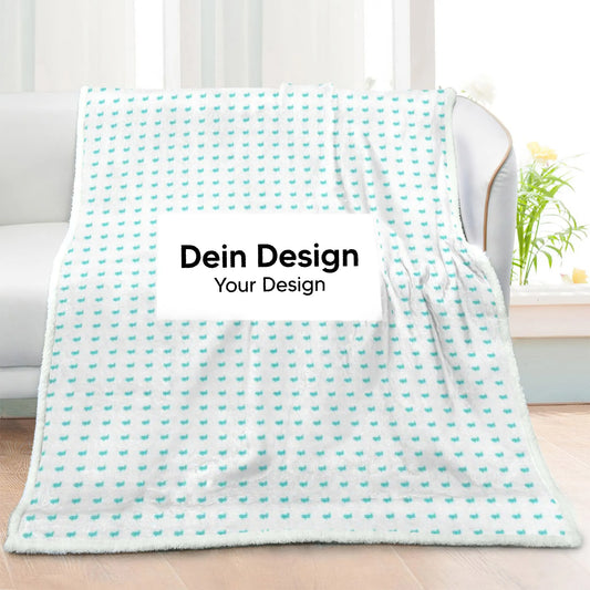 Personalized Lambswool Blanket – Soft & Cozy