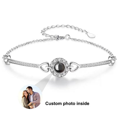 Personalized Photo Projection Bracelet – An elegant keepsake for special moments