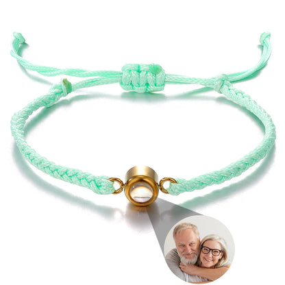 Personalisiertes Fotoarmband mit Bild Erinnerung