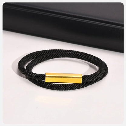 Personalisierbare Milan-Seilketten-Armband für Männer und Frauen