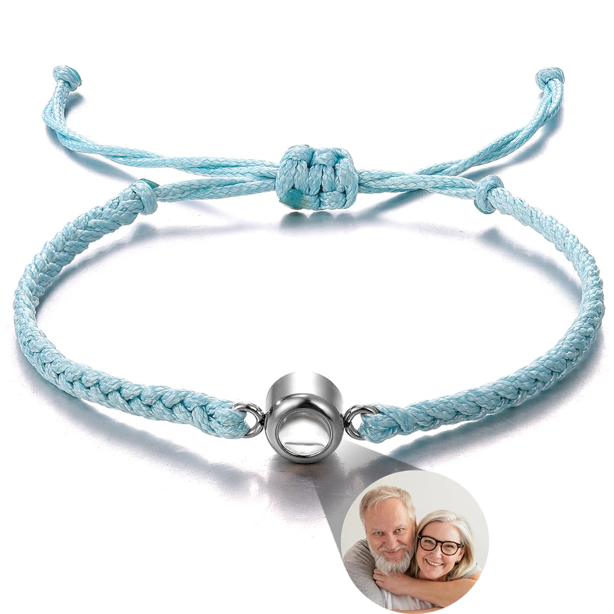 Personalisiertes Fotoarmband mit Bild Erinnerung