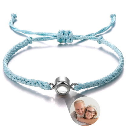 Personalisiertes Fotoarmband mit Bild Erinnerung