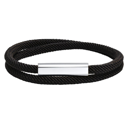 Personalisierbare Milan-Seilketten-Armband für Männer und Frauen