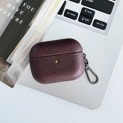 Airpod Pro 4 case made of PU leather – With name or initial engraving – Stylish and creative