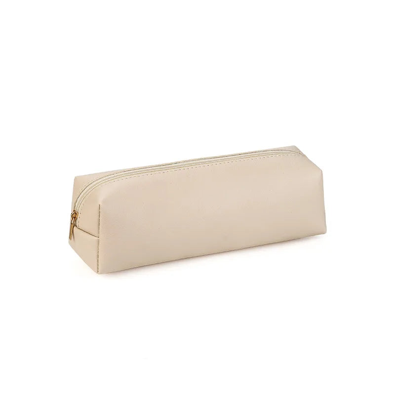 Personalized pencil case for office &amp; school – With name engraving – Stylish accessory for pens or makeup brushes