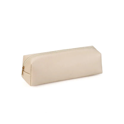 Personalized pencil case for office &amp; school – With name engraving – Stylish accessory for pens or makeup brushes