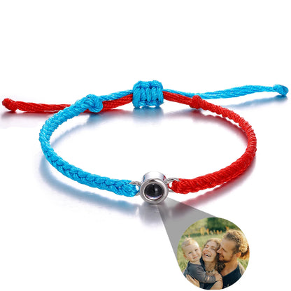 Personalisiertes Fotoarmband mit Bild Erinnerung