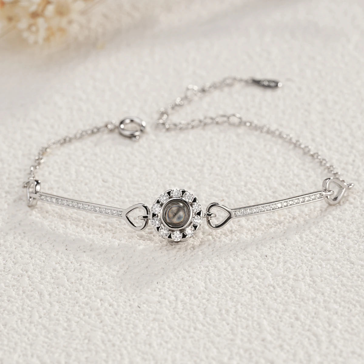 Personalized Photo Projection Bracelet – An elegant keepsake for special moments