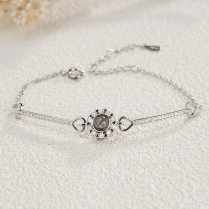 Personalized Photo Projection Bracelet – An elegant keepsake for special moments