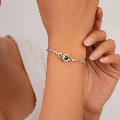 Personalized Photo Projection Bracelet – An elegant keepsake for special moments