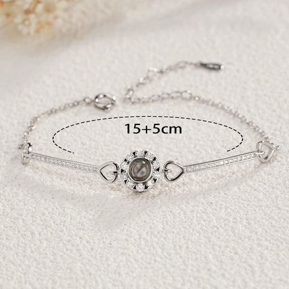 Personalized Photo Projection Bracelet – An elegant keepsake for special moments