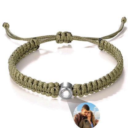 Personalisiertes Fotoarmband mit Bild Erinnerung