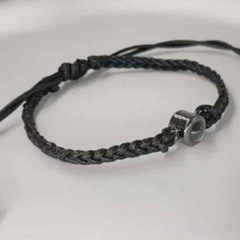 Personalisiertes Fotoarmband mit Bild Erinnerung